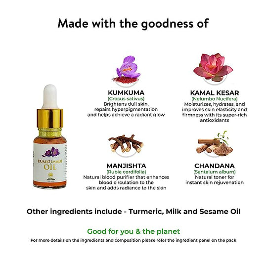 Kumkumadi Oil, Saffron, Kerela Ayurveda, Ayurveda Store NZ