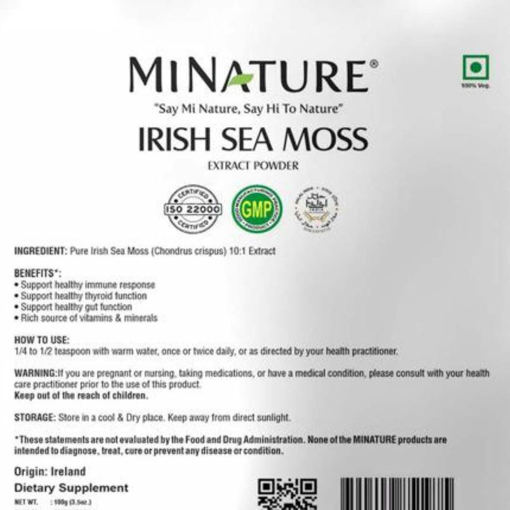Irish Sea Moss 100g