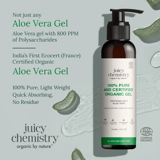juicy chemistry, aloe vera gel, ayurveda store nz