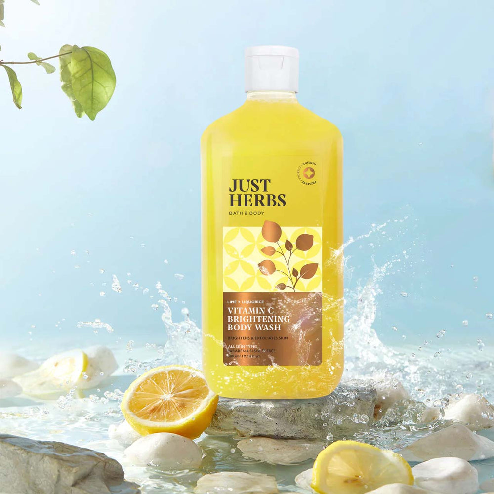Vitamin C Brightening Body Wash with Lime and Liquorice
