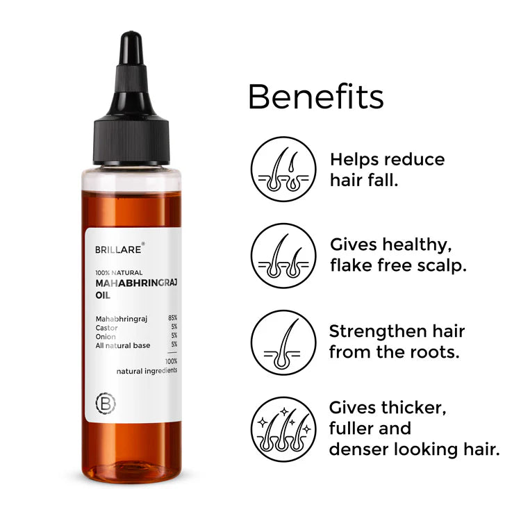 Real Mahabhringraj Oil 100ml