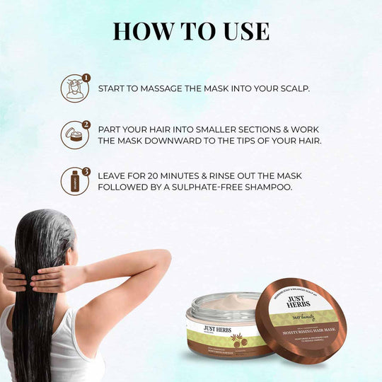 Moisturising Hair Mask with Amla and Shankhpushpi