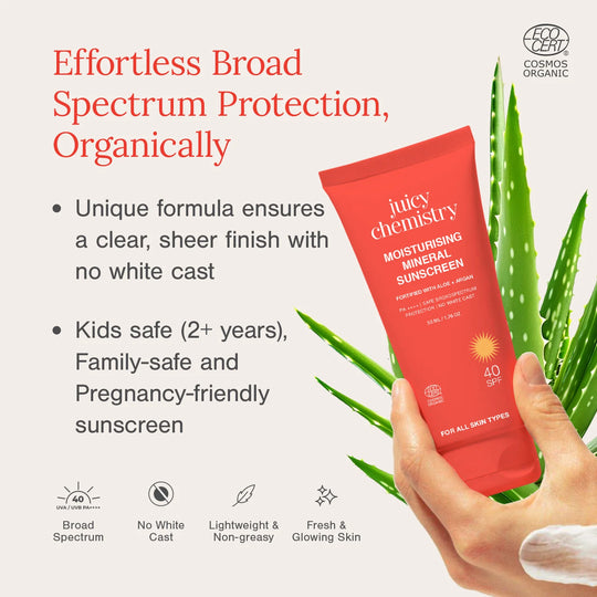 Moisturising Mineral Sunscreen SPF 40