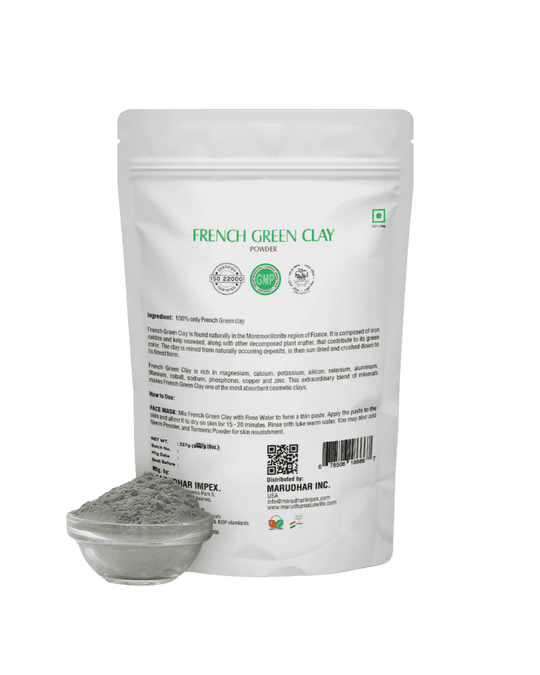 100% Natural French Green Clay 227g