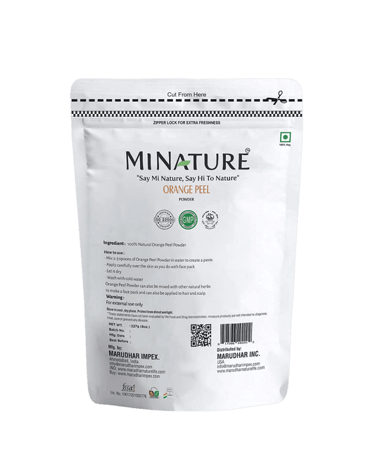 100% Natural Orange Peel Powder 227g
