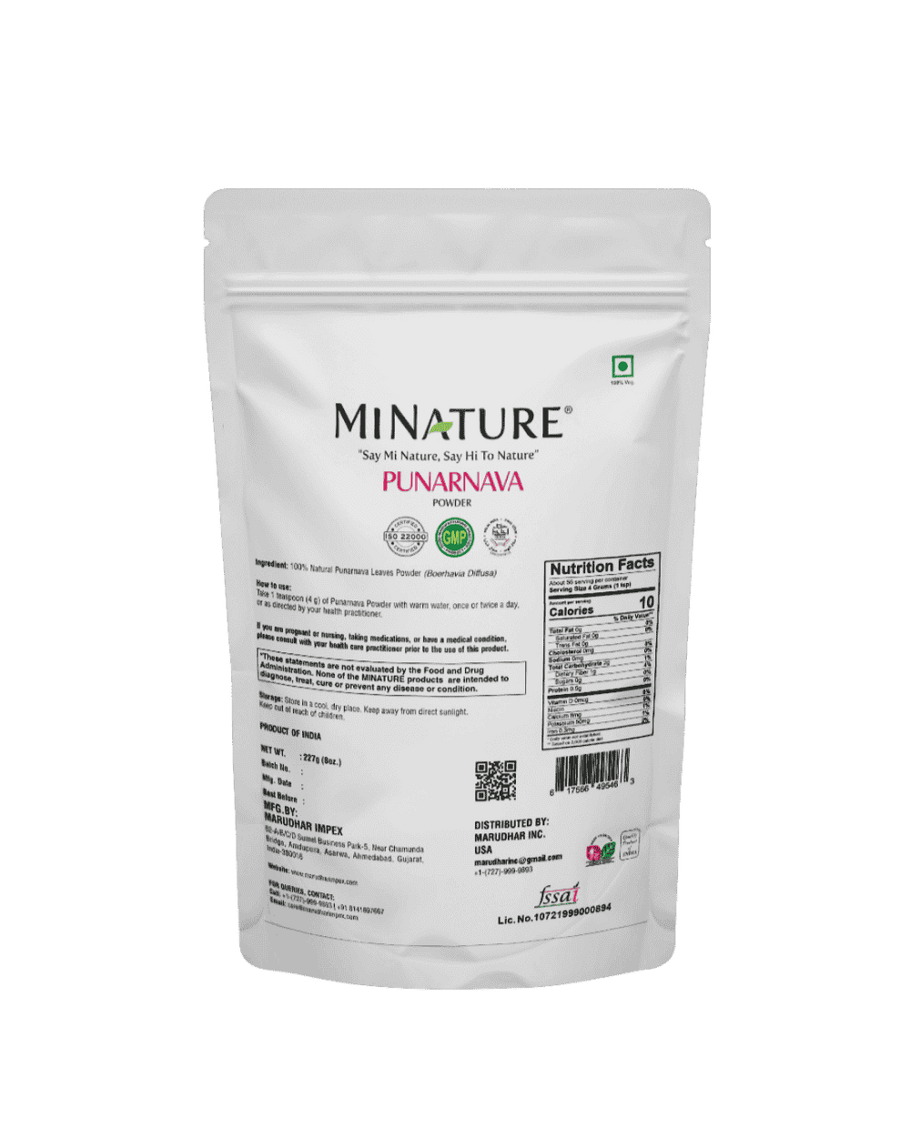 100% Natural Punarnava Powder