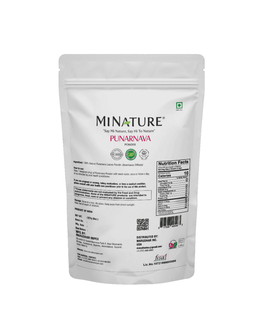 100% Natural Punarnava Powder