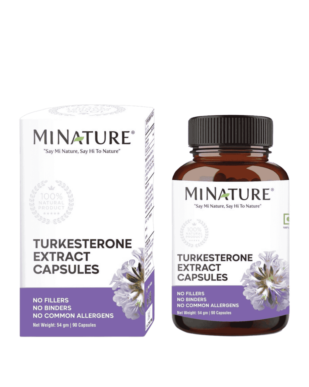 100% Natural Turkesterone Extract Capsules 90 Veg Caps | 500mg