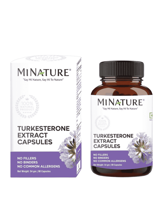 100% Natural Turkesterone Extract Capsules 90 Veg Caps | 500mg