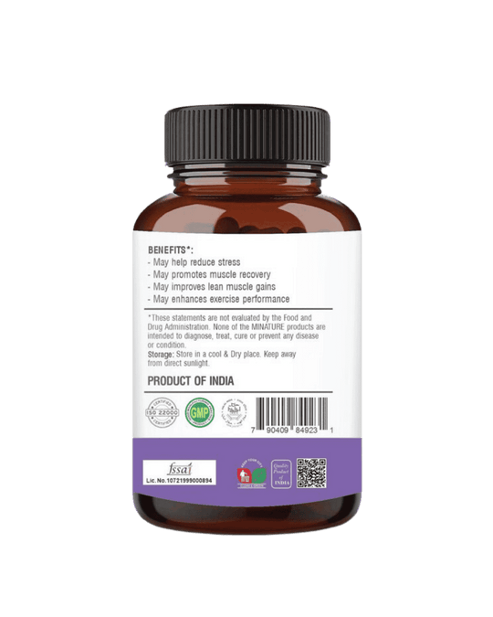 100% Natural Turkesterone Extract Capsules 90 Veg Caps | 500mg