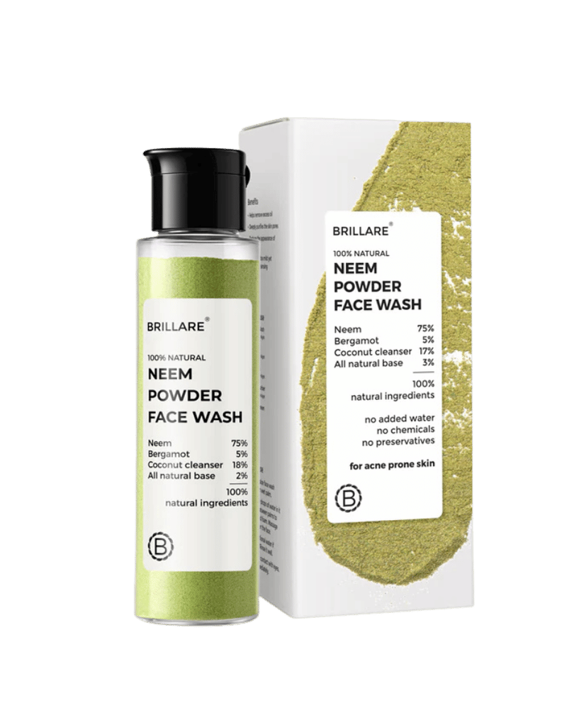 Neem Powder Face Wash For Acne-Prone Skin