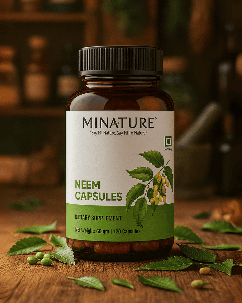Neem Capsules, Minature, Ayurveda Store NZ