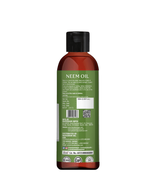 Minature, Neem Oil, Ayurveda Store NZ 