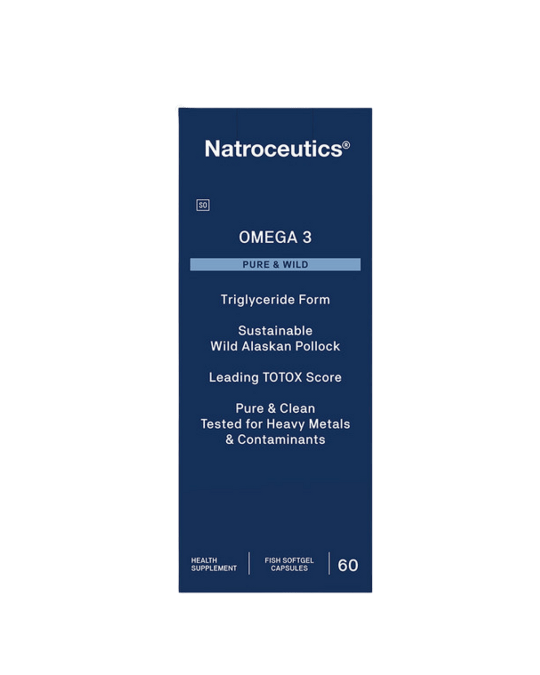 Omega 3 Pure & Wild - 60 Capsules