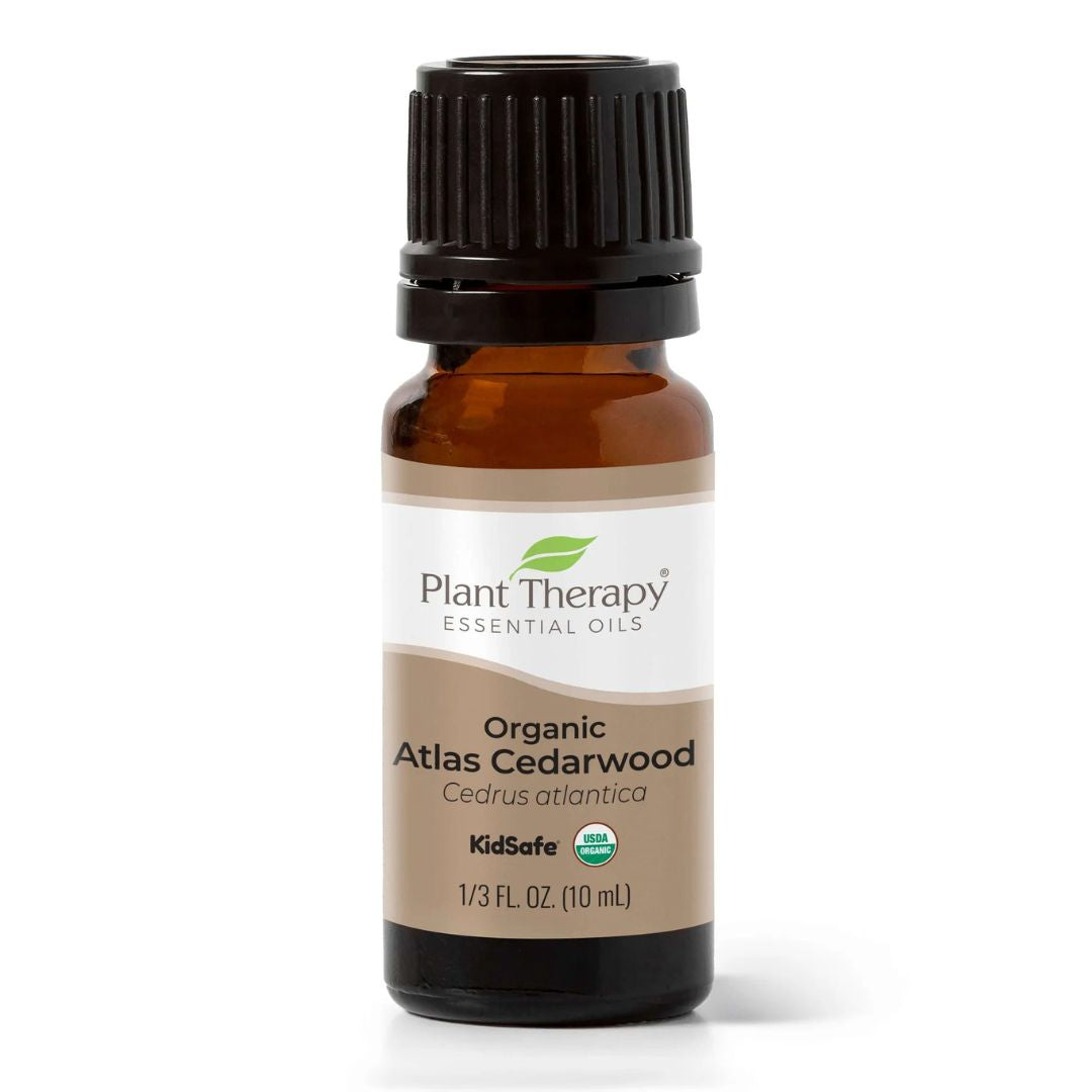 Organic Atlas Cedarwood Essential Oil, Plant Therapy, Ayurveda Store NZ