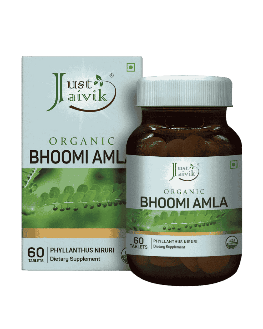 Organic Bhumiamlaki (Bhoomi Amla) Tablets - 600mg