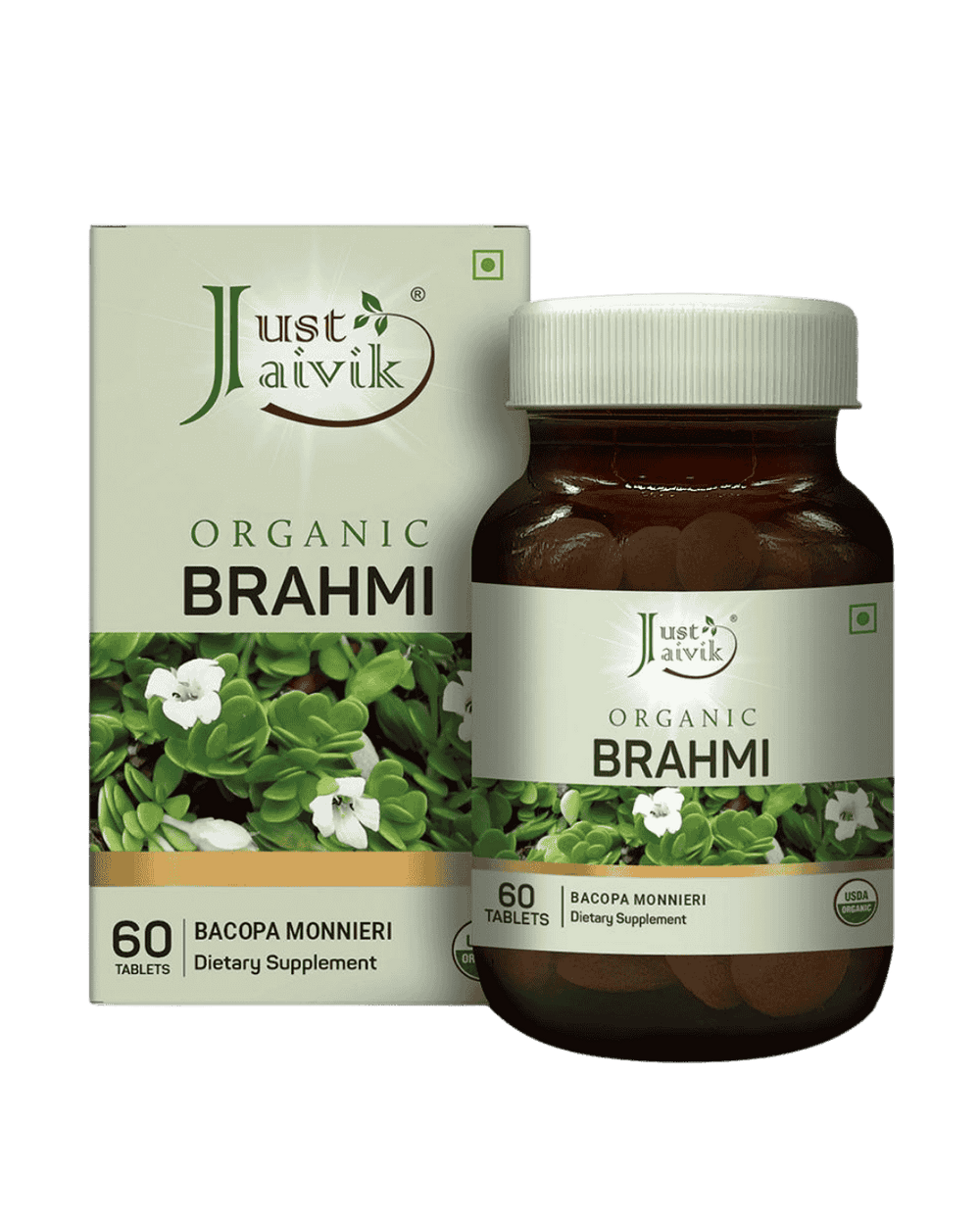 Organic Brahmi Tablets - 600mg