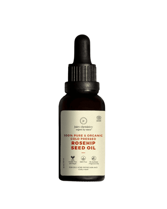 100% Organic Cold Pressed Rosehip Seed Oil- 30ml