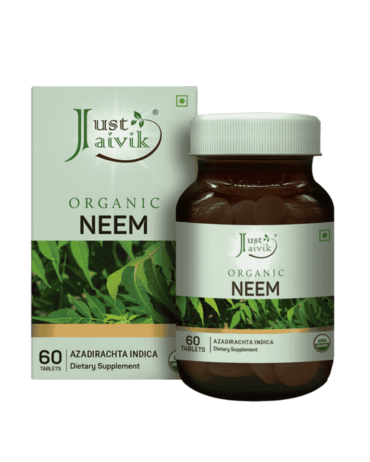 Neem Tablets, Just Jaivik, Ayurveda Store NZ