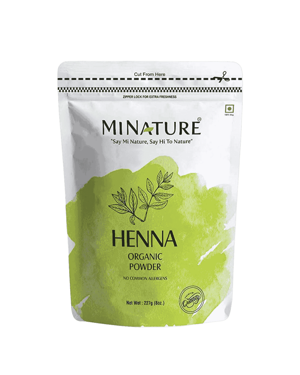 Organic Henna Powder (227g) + Indigo Powder (227g) COMBO PACK - USDA Certified