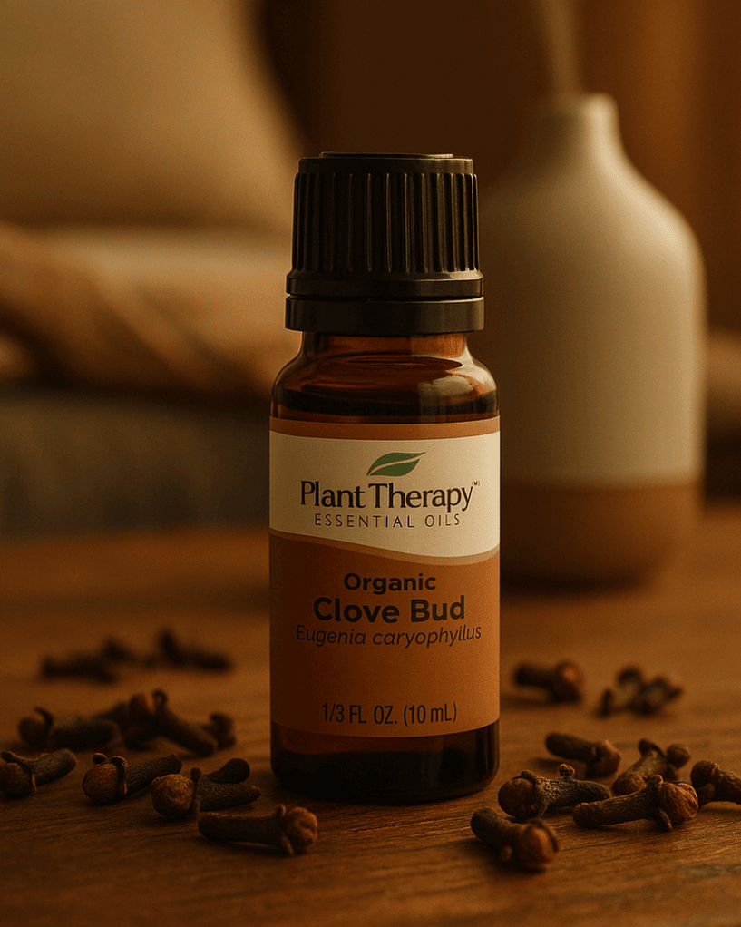 Organic Clove Bud Essential Oil, Plant Therapy, Ayurveda Store NZ