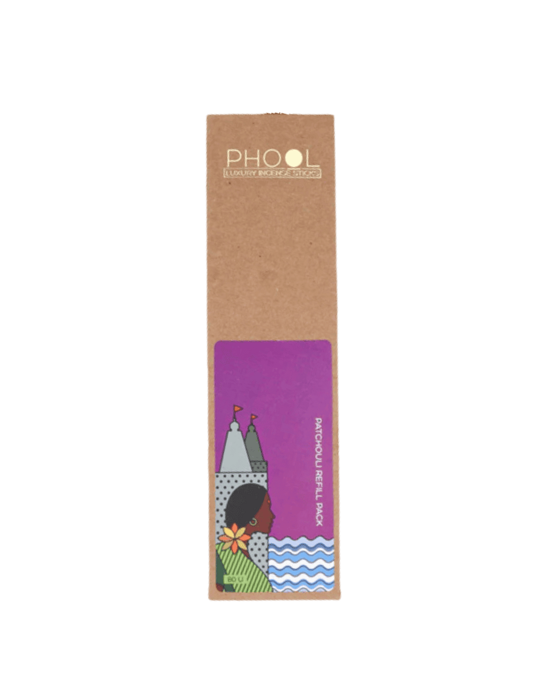 Patchouli Refill Pack - Natural Incense Sticks by Phool