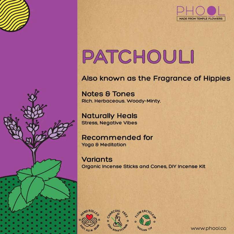 Phool, Patchouli , Incense, Ayurveda Store NZ