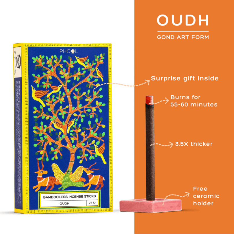 Phool, Bambooless, Oudh, Incense, Ayurveda Store NZ