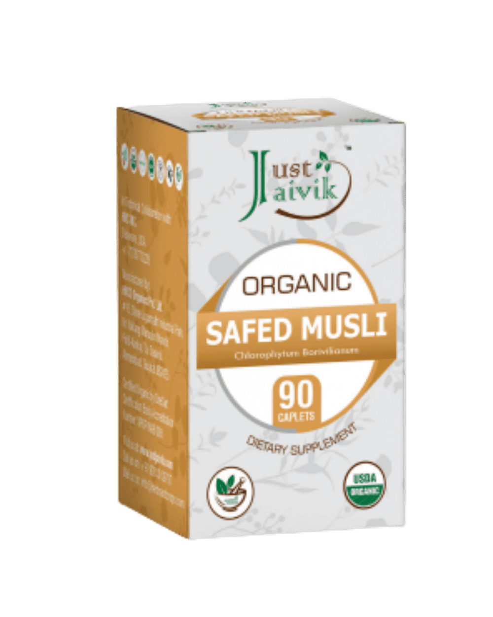 Organic Safed Musli Tablets - 750mg