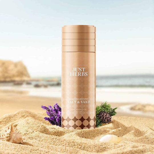 Long Lasting Salt and Sand Deodorant Body Spray For Men