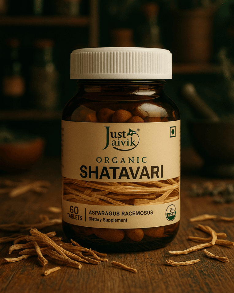 Shatavari Tablets, Just Jaivik, Ayurveda Store NZ