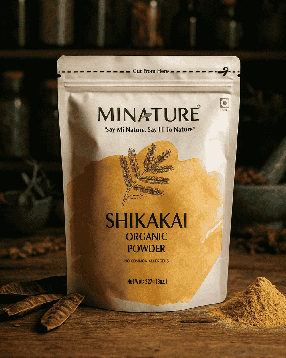 Shikakai Powder, Organic, Hair , Minature, Ayurveda Store NZ