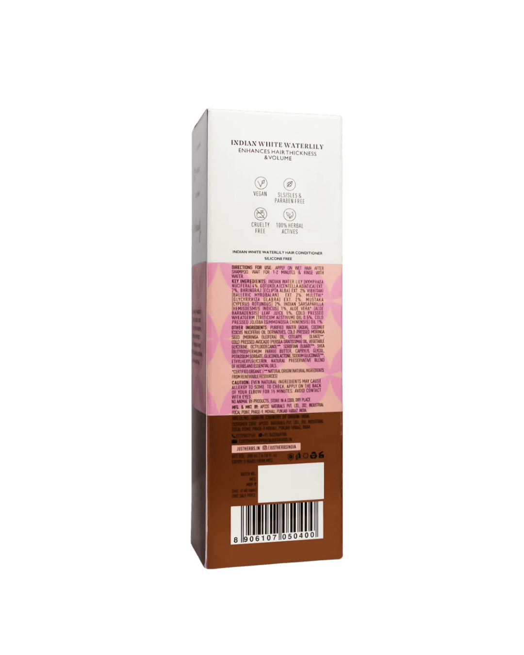 Silicone-free Conditioner with Indian White Waterlily
