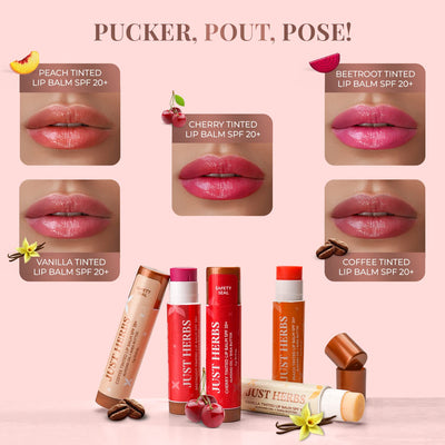 Tinted Lip Balms SPF 20+