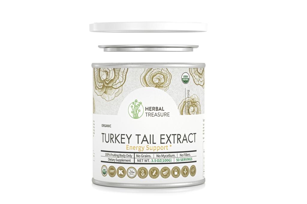 Organic Turkey Tail Mushroom Extract (Powder)