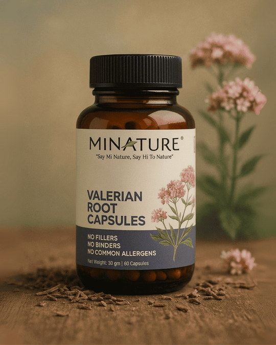 Valerian Root Capsules, Minature, Ayurveda Store NZ