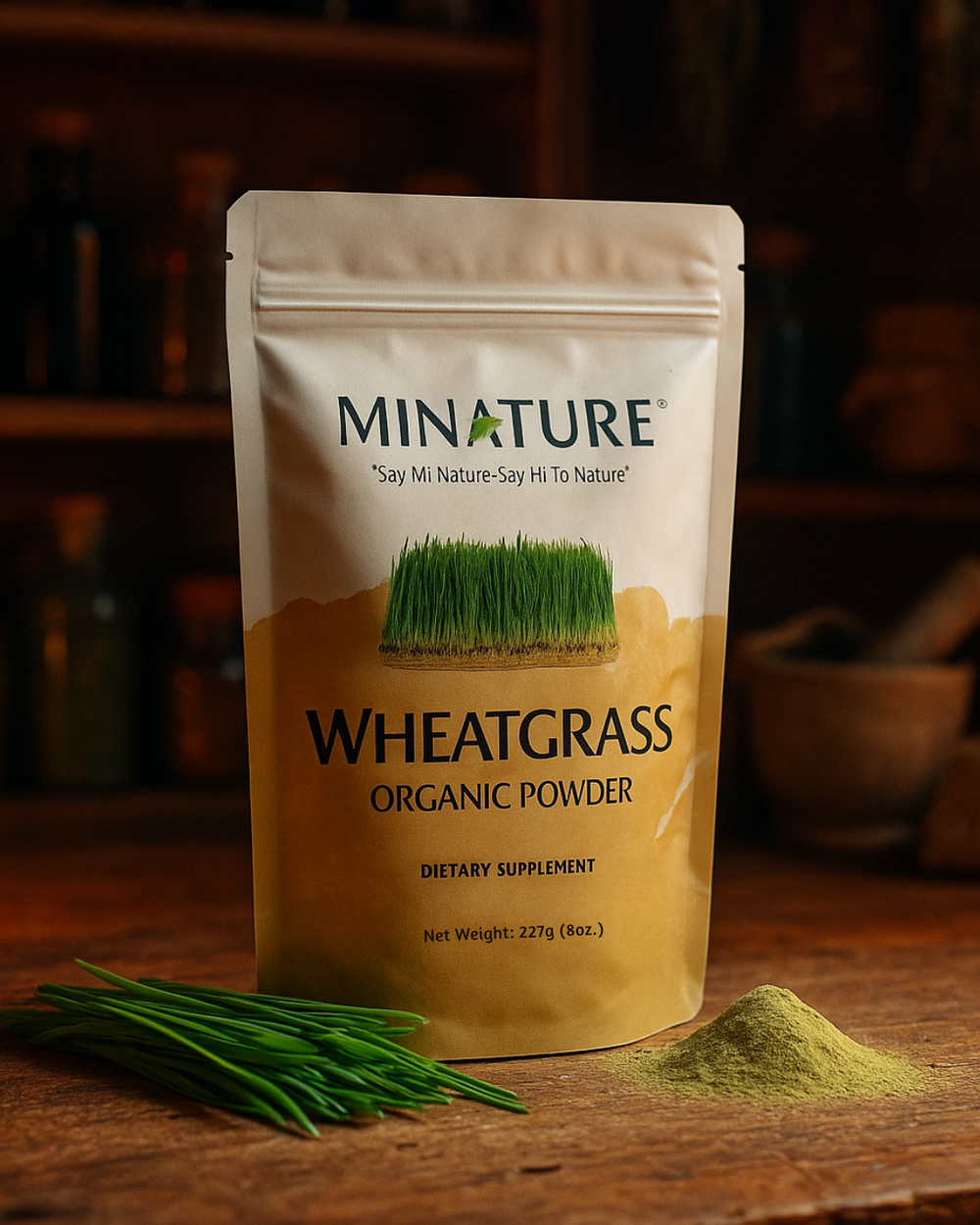 Wheatgrass Powder, Minature, Ayurveda Store NZ