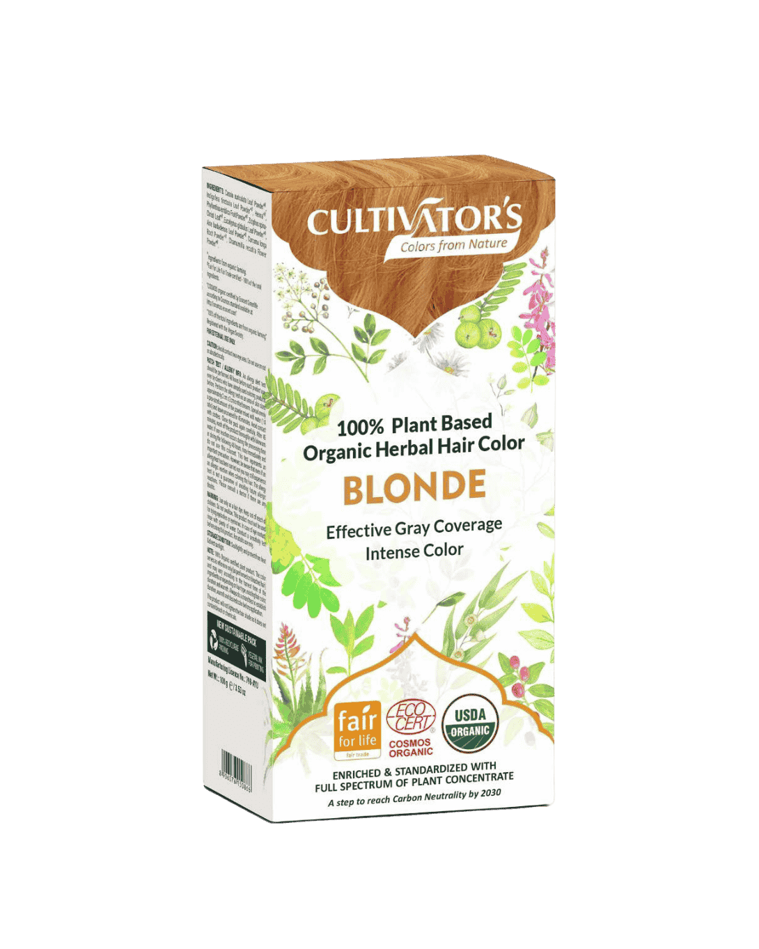 Organic Herbal Hair Colours