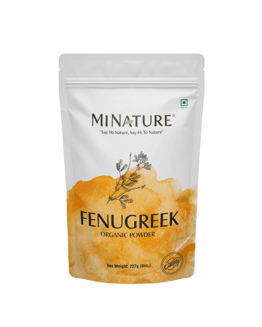 Organic Fenugreek Powder 227g - USDA Certified