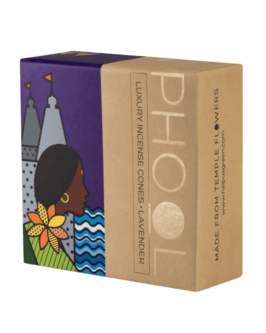 Lavender - Natural Incense Cones by Phool