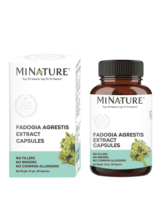 100% Natural Fadogia Agrestis Extract Capsules 90 Veg Caps | 500mg