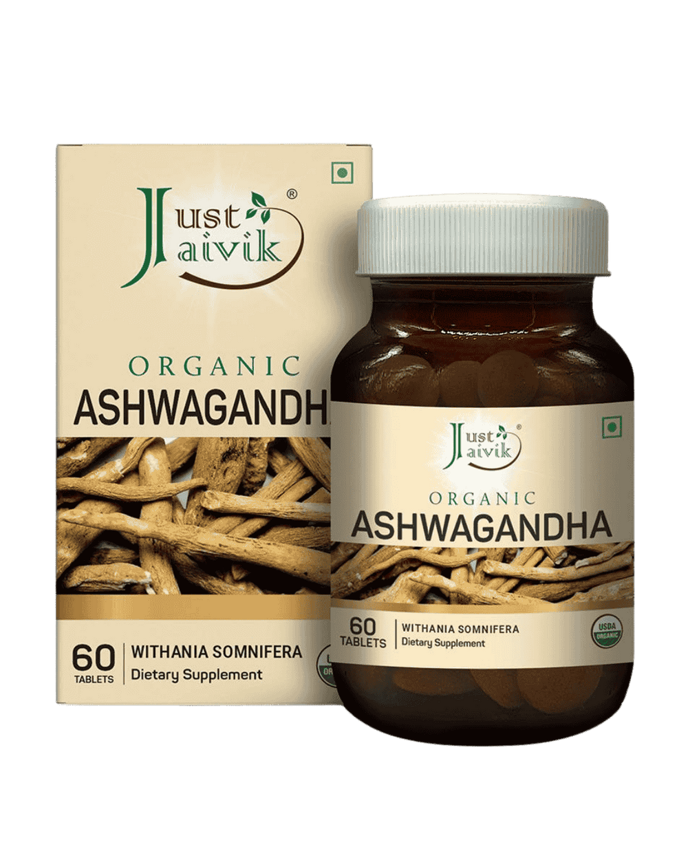 Organic Ashwagandha Tablets - 600mg