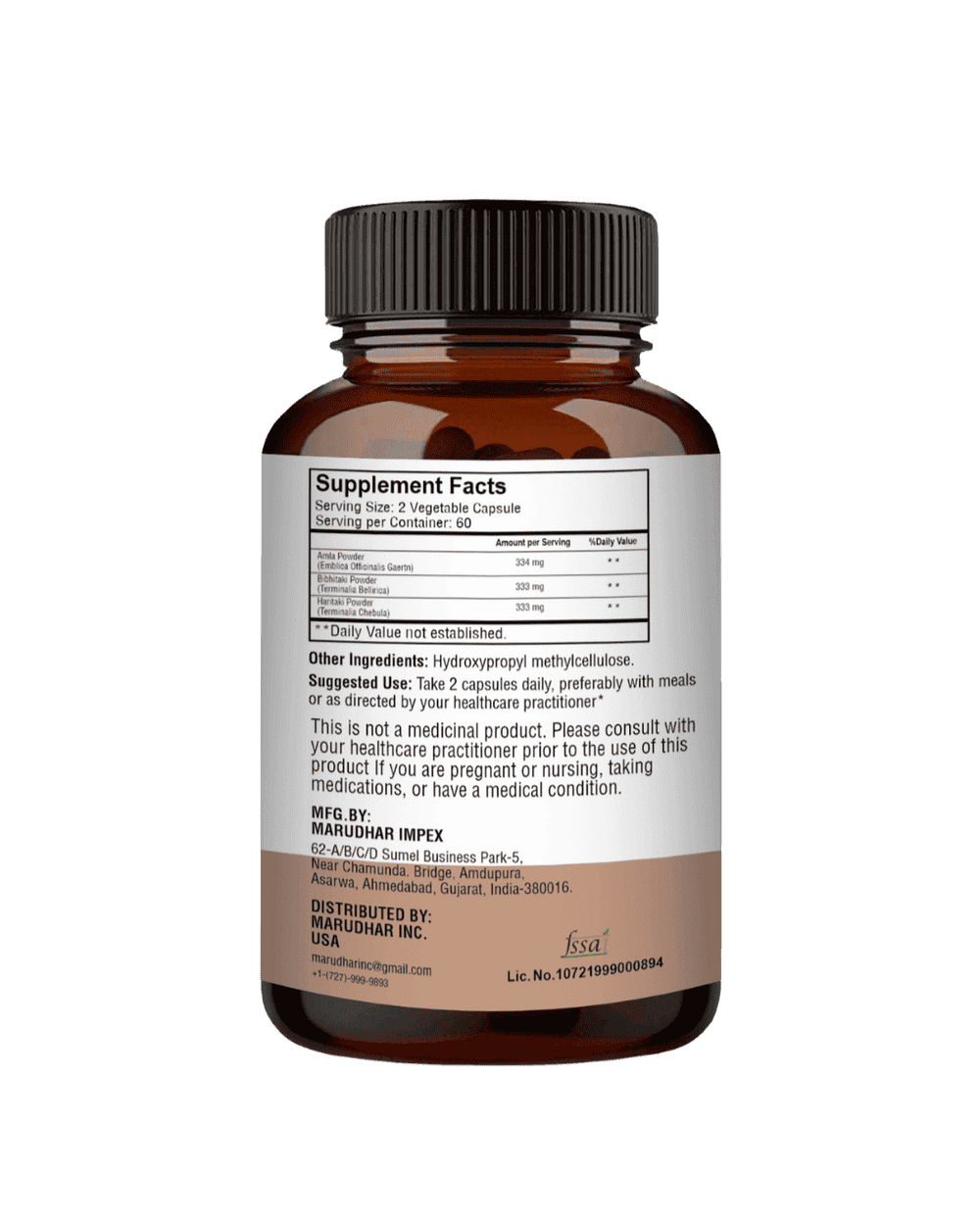 Triphala Capsules 450mg