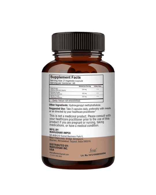 Triphala Capsules, Minature, Ayurveda Store NZ