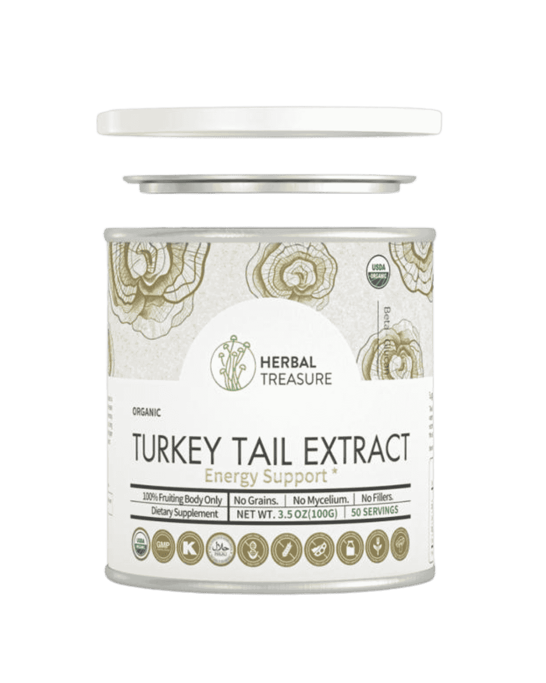 Turkey Tail Extract, Herbal Treasure, Ayurveda Store NZ