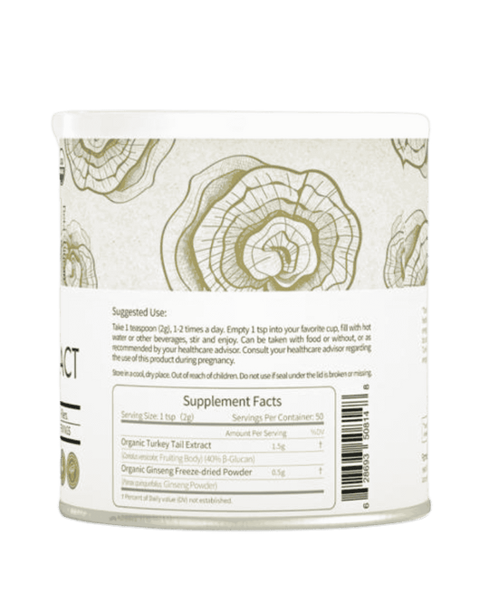 Organic Turkey Tail Mushroom Extract (Powder)