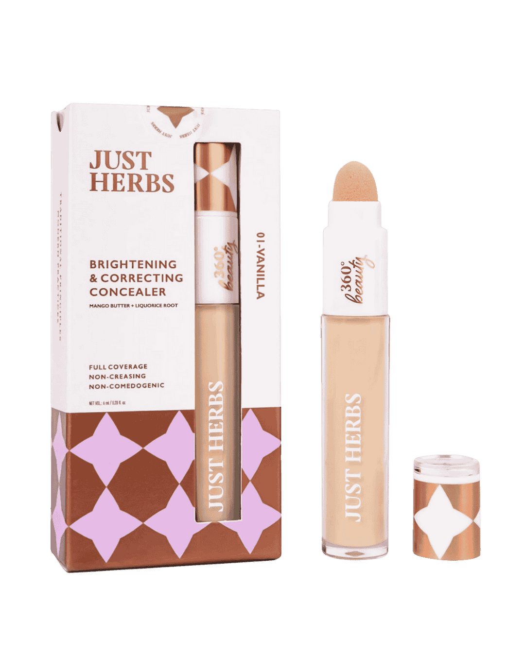 Concealer Brightening & Correcting- Mango Butter and Liquorice Root