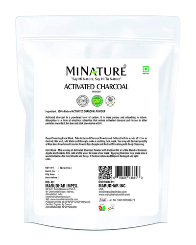 100% Natural Activated Charcoal Powder 227g
