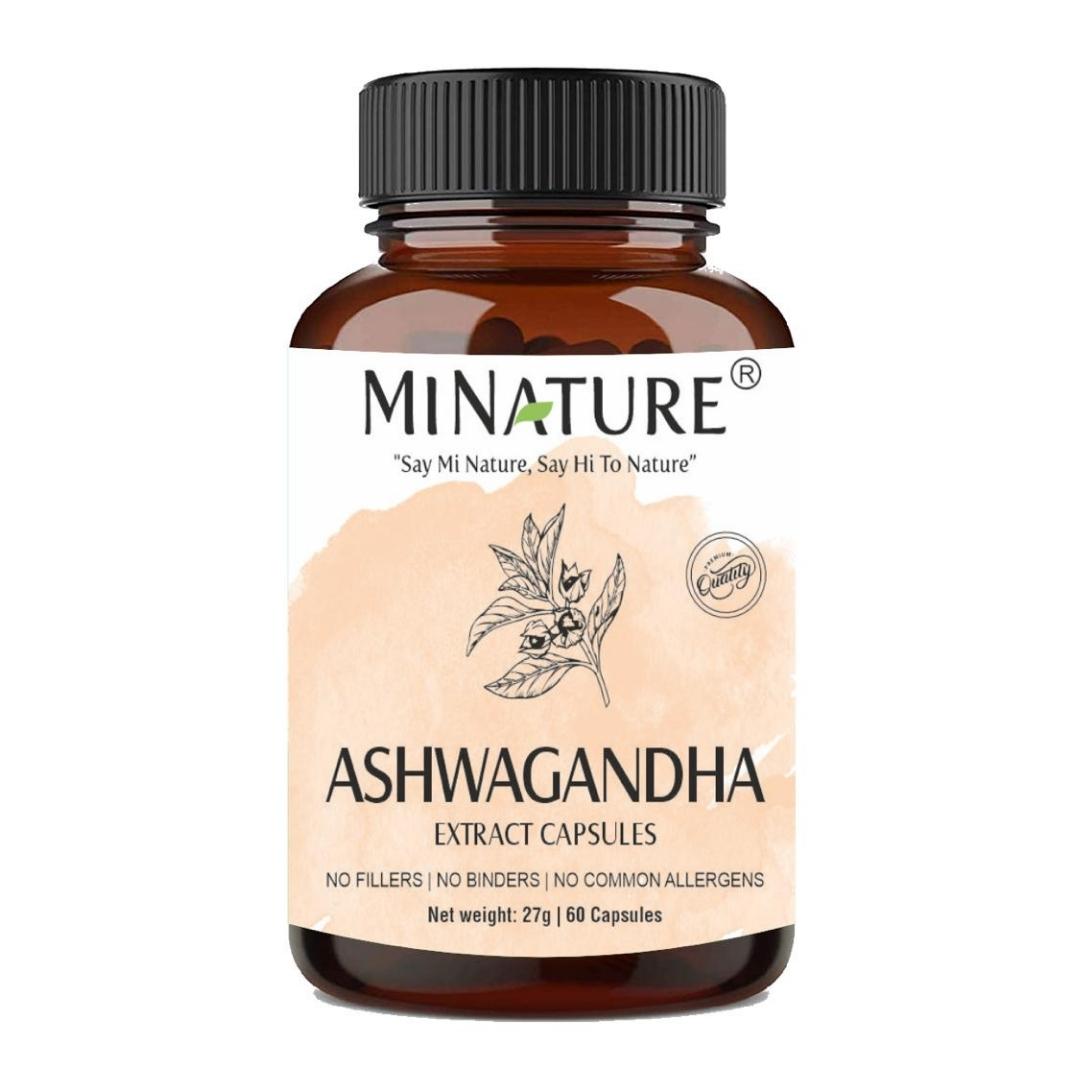 Ashwagandha Root Extract Capsules 60 Veg Caps | 450mg 6% Withanolides