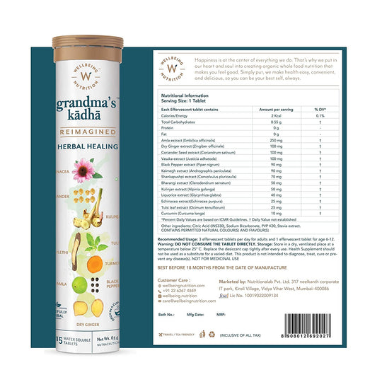 Grandma's Kadha, Wellbeing Nutrition, Ayurveda Store NZ